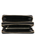 Gaia - Double zip around leather wallet